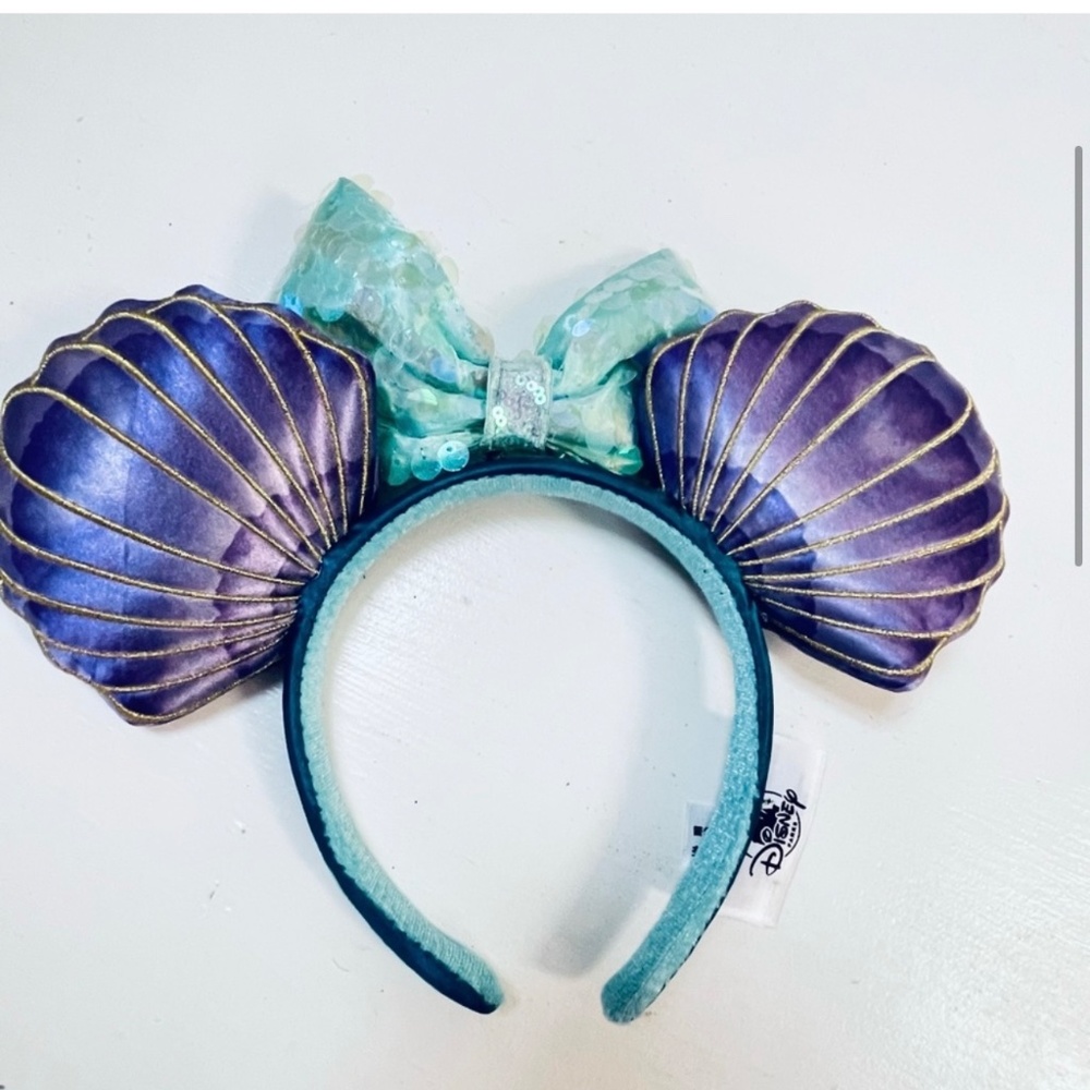 - little mermaid ear   Headband swims in the Disney park.  New - Picture 3 of 7